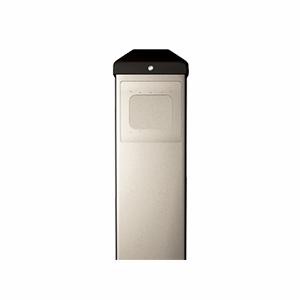 2-659-0182 - Silver Bollard Post