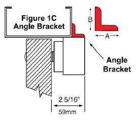 2-679-0501 2in. x 1-1/2in. Angle Bracket
